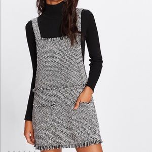 Tweed Overall Dress